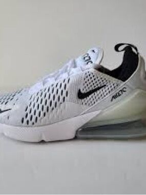 Nike Women's Air Max 270 Mesh Sneakers - White/Black
